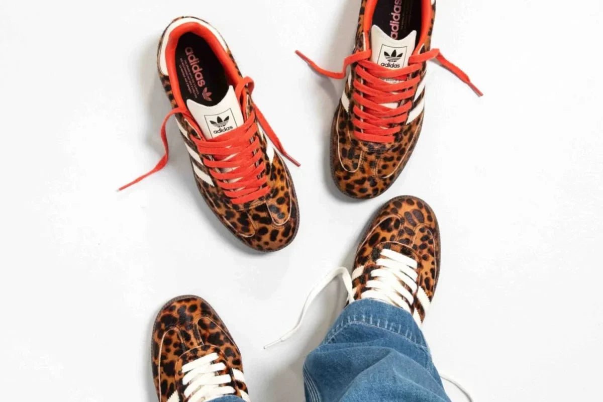 adidas gazelle silver green womens Adidas Samba OG Leopard woman's sneakers