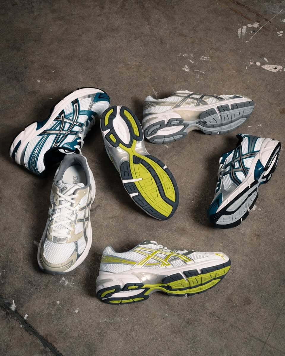 カラー New ASICS Gel-1130 Colorways: Green Apple, Dried Leaf Green