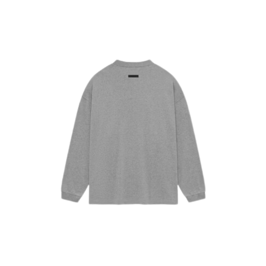 Fear of God Essentials Jersey Long Sleeve Tee Dark Heather