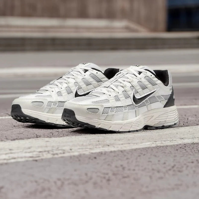 Nike P-6000 Platintönung Schwarz