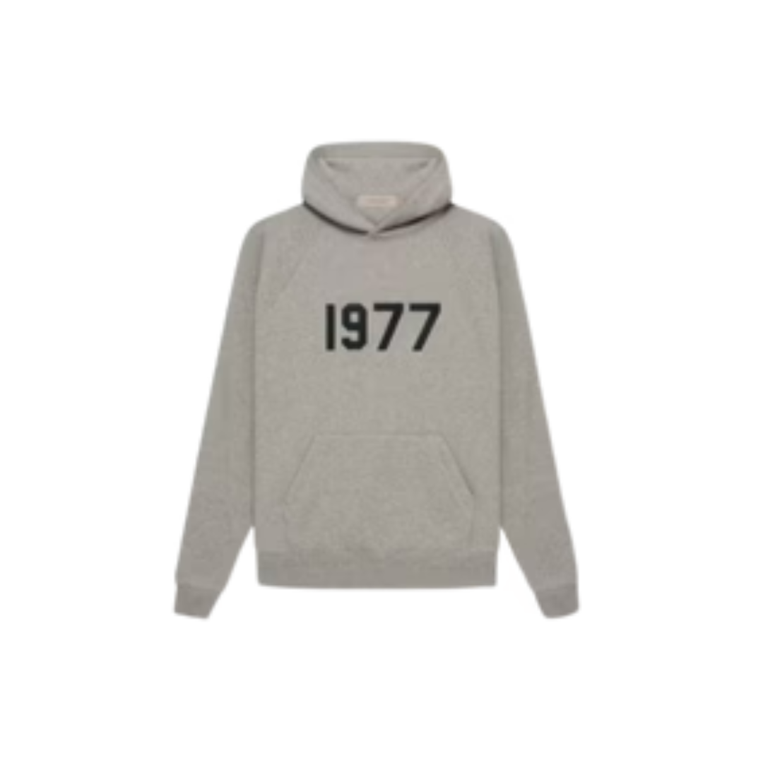 Fear of God Essentials 1977 Dark Oatmeal Hoodie