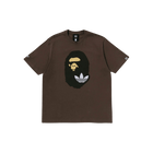 Adidas x BAPE Ape Head Tee Brown