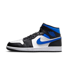 Air Jordan 1 Mid Schwarz Racer Blau Weiß