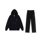 Alo Accolade Full Zip Hoodie Black Set