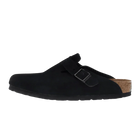 Birkenstock Boston Soft Footbed Suede Black