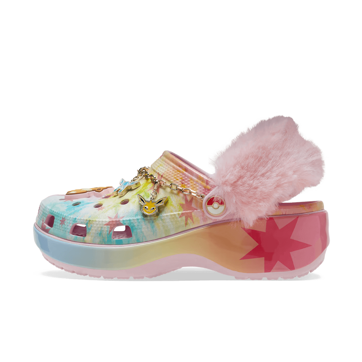 Crocs Classic Platform Clog Pokémon Eevee (Women's)