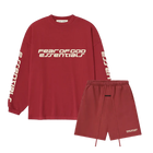 Fear of God Essentials FW25 90's Crimson Summer Set