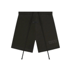 Fear of God Essentials Off Black Shorts