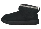 UGG Classic Ultra Mini Maxi Curly Boot Black (Women's)