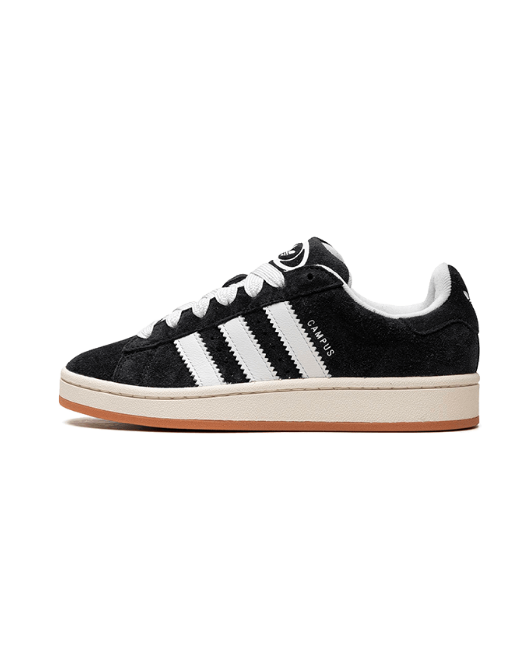 adidas Campus 00s ‘Core Black’ – strak silhouet met volledig zwarte suède bovenwerk en gum rubber outsole
