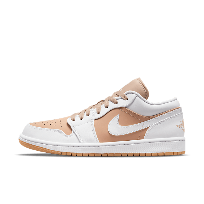 Air Jordan 1 Low Gummi Weiß