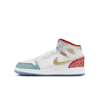 Air Jordan 1 Mid Sneaker School NC to Chicago (GS)