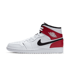 Air Jordan 1 Mid White Black Gym Red