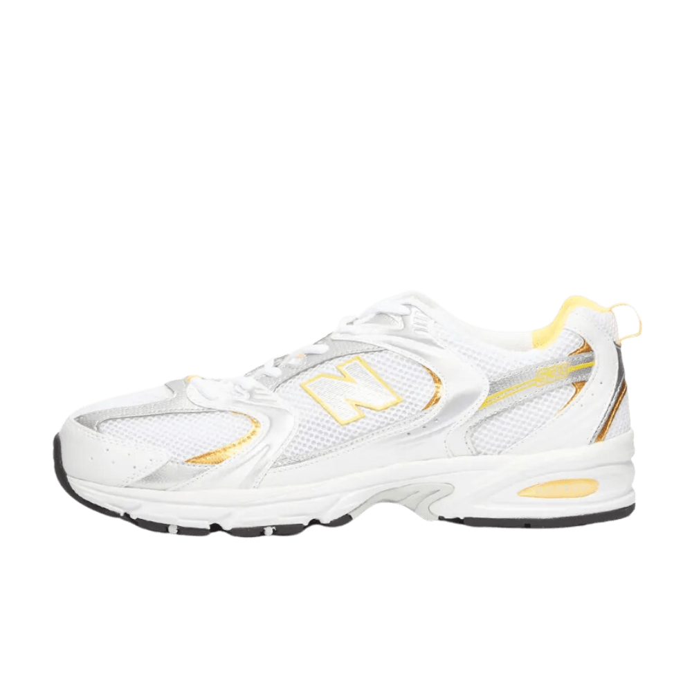 New Balance 530 White Vibrant Apricot Silver Metallic - SnrKickz