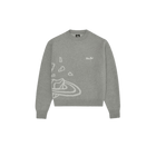 Broken Planet Knit Sweater Heather Grey