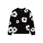 Denim Tears Long Sleeve Cotton Wreath T-shirt Black