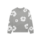 Denim Tears Long Sleeve Cotton Wreath T-shirt Grey