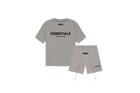 Fear of God Essentials Dunkles Haferflocken Sommer-Set