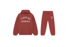 Fear of God Essentials Fleece Crimson Komplettset