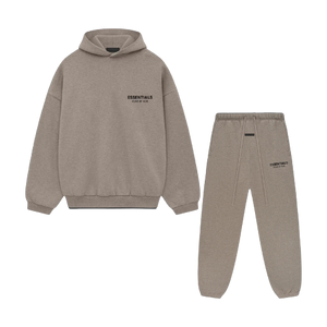 Fear of God Essentials FW24 Heather Grey Hoodie
