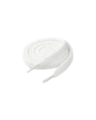 Fluffy White Shoelaces