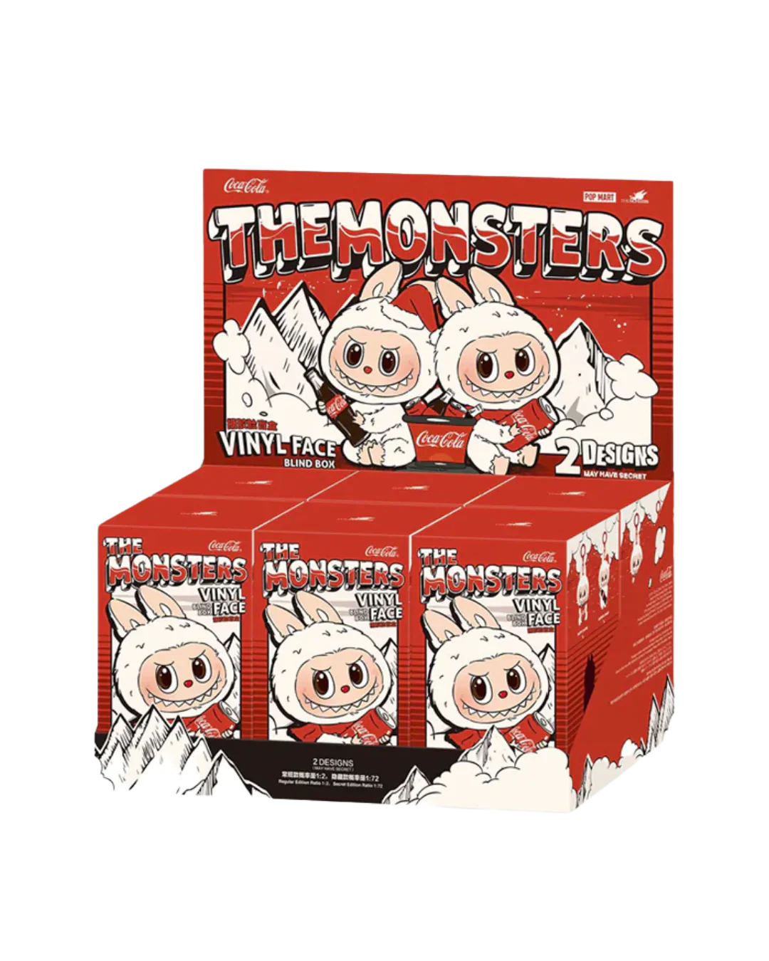 Pop Mart Labubu The Monsters Coca-Cola Vinyl Face Blind Box