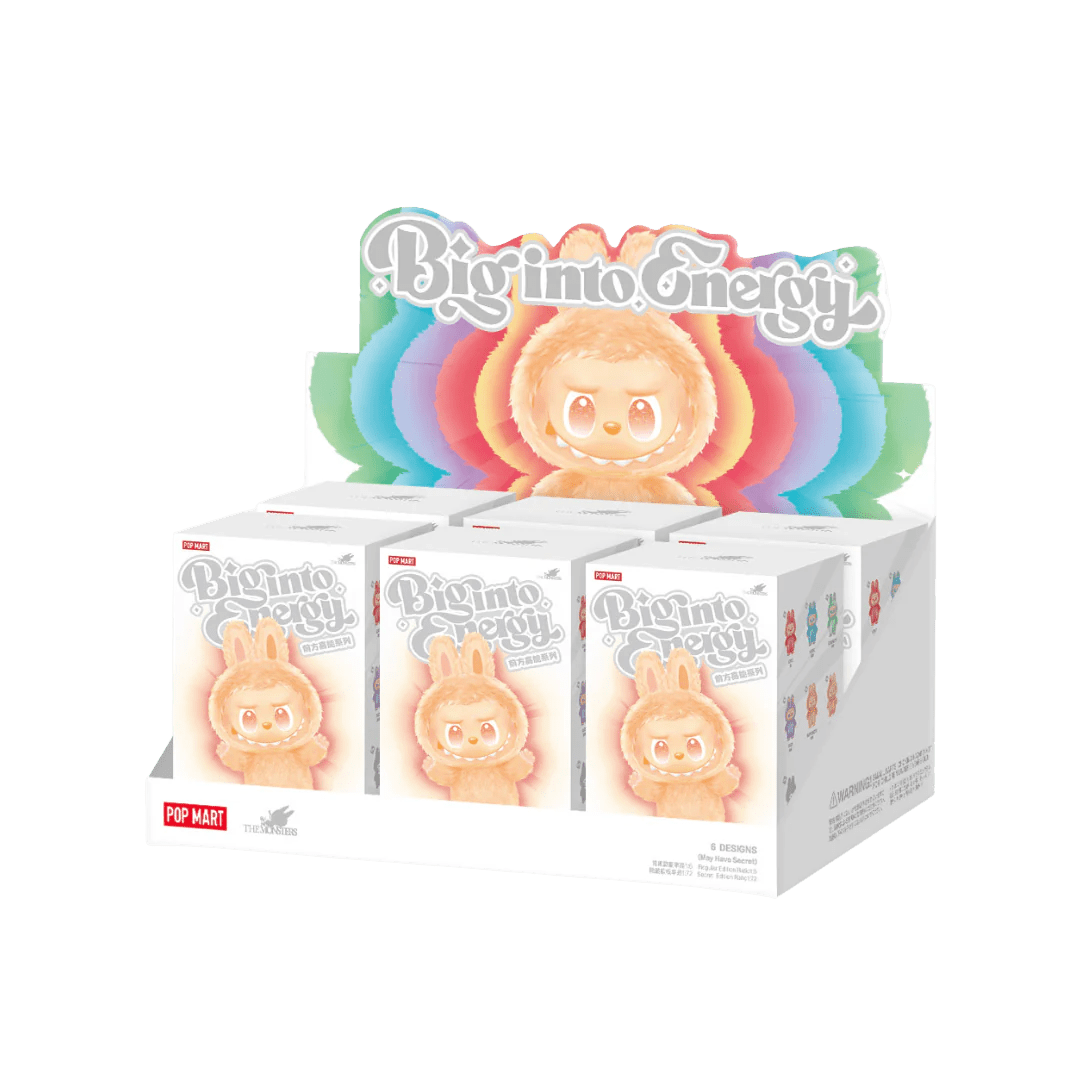 Pop Mart Labubu The Monsters Big into Energy Vinyl Face Blind Box Pop Mart Labubu The Monsters Big into Energy Vinyl Face Blind Box