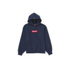 Supreme Box Logo Hooded Sweatshirt Sweatshirt (FW24) Navy