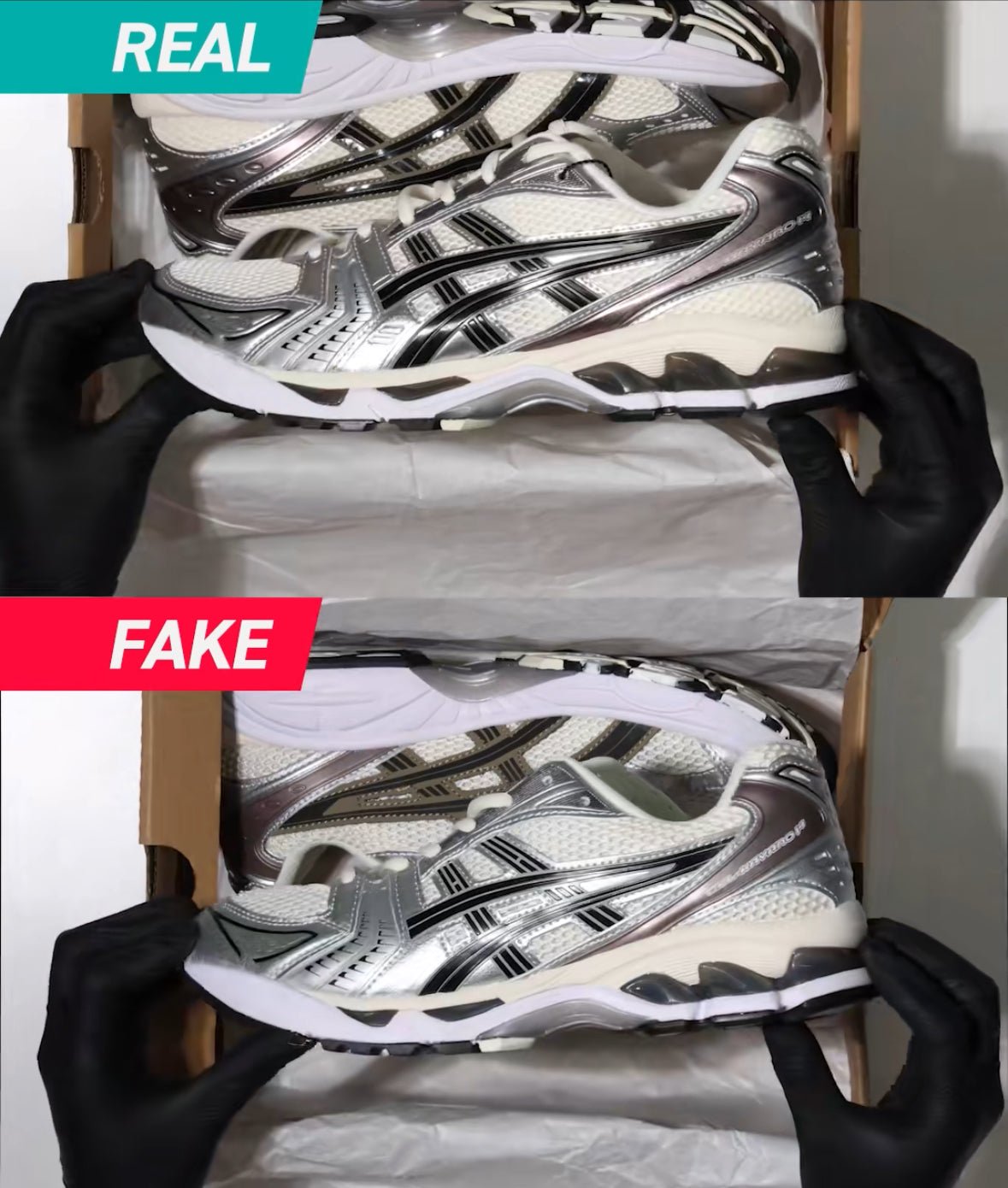 Hoe weet je of je ASICS echt of nep zijn?