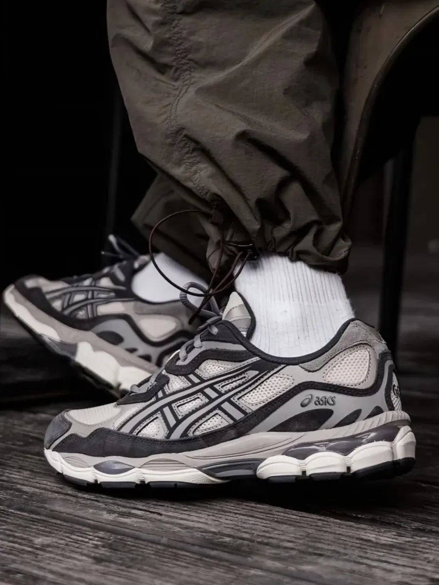 ASICS Gel-NYC Oatmeal Obsidian Grey