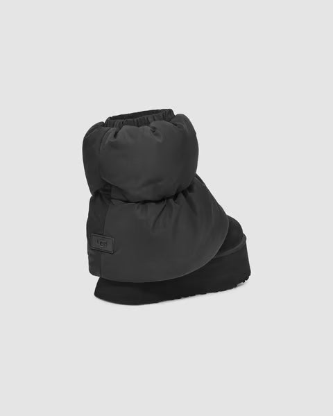UGG Classic Mini Dipper Puffer Boot Black (Women's) | Snrkickz