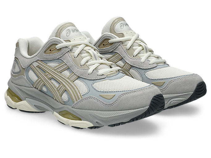 ASICS Gel-NYC 2.0 Cream Concrete - Front View | Snrkickz