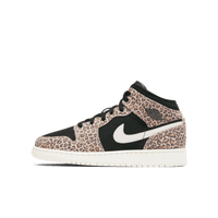 Air Jordan 1 Mid SE GS Leopard