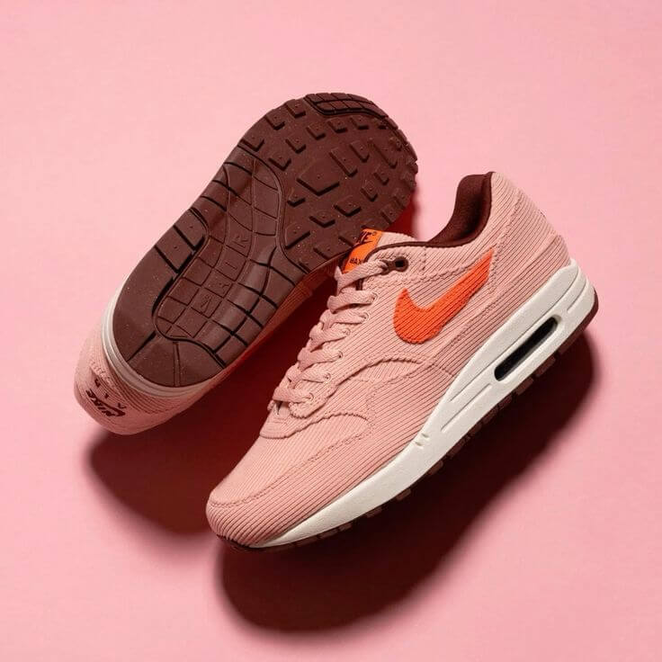 Nike Air Max 1 PRM Corduroy Coral Stardust - SnrKickz