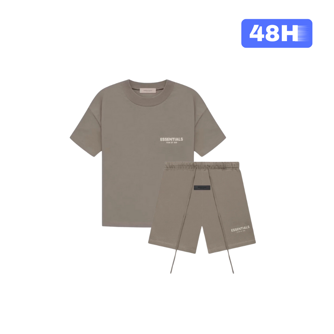 Fear of God Essentials Desert Taupe Summer set