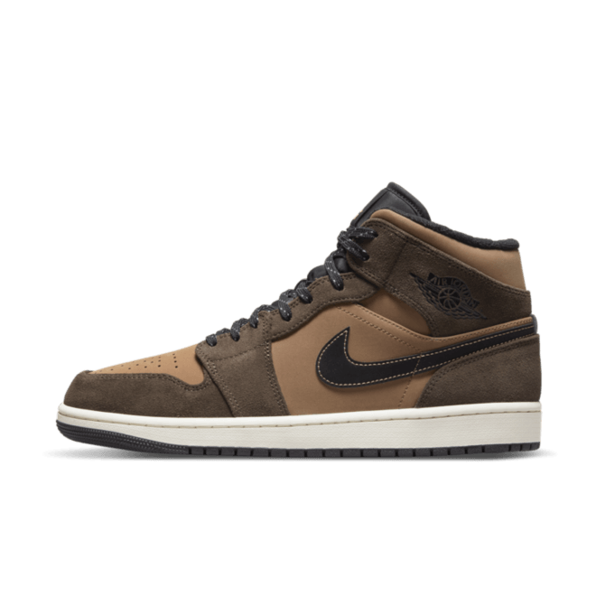 Air Jordan 1 Mid Dunkle Schokolade