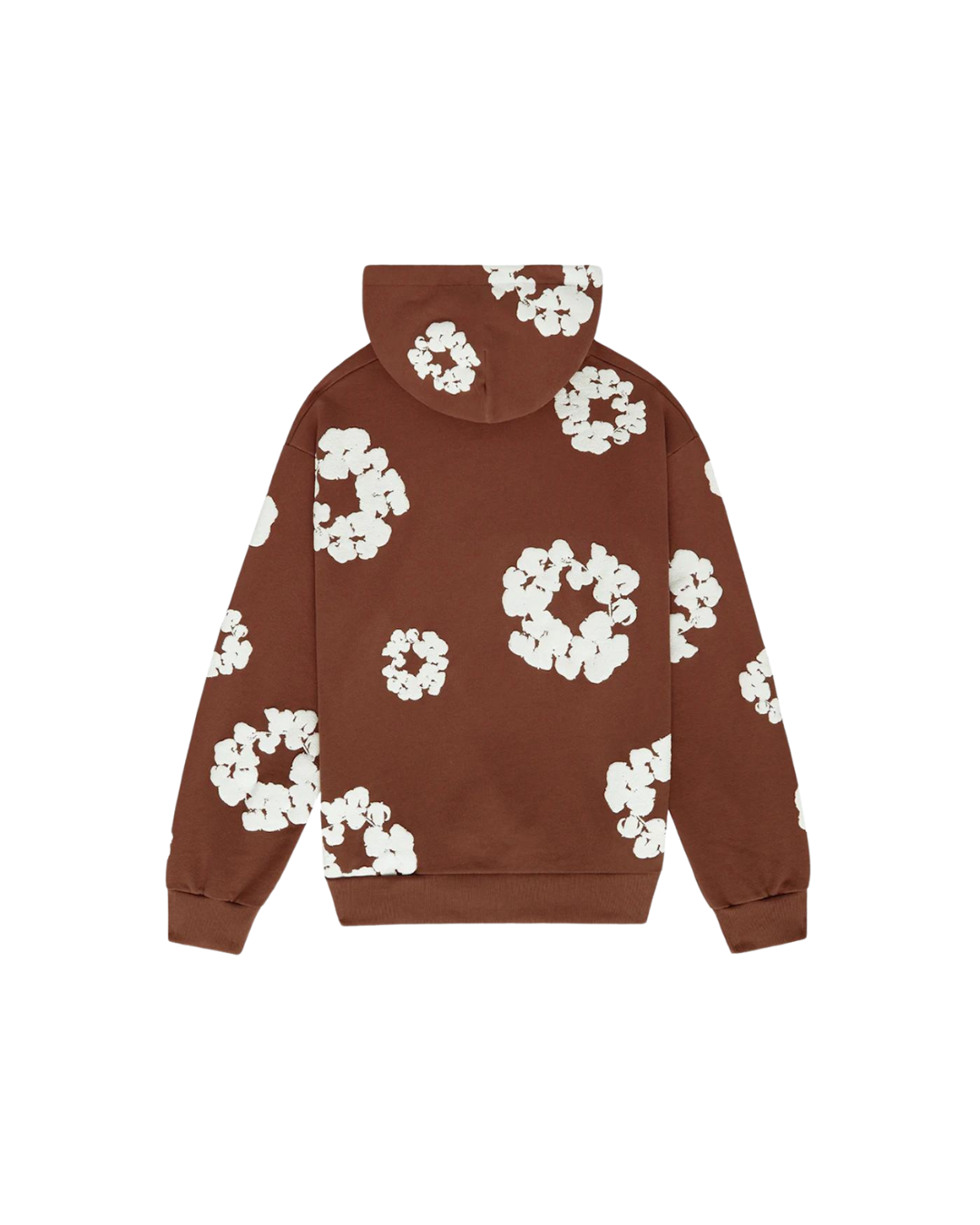 Denim Tears The Cotton Wreath Hoodie Brown - SnrKickz