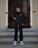 Maison Mihara Yasuhiro Peterson OG Sole Canvas Low Frayed Black