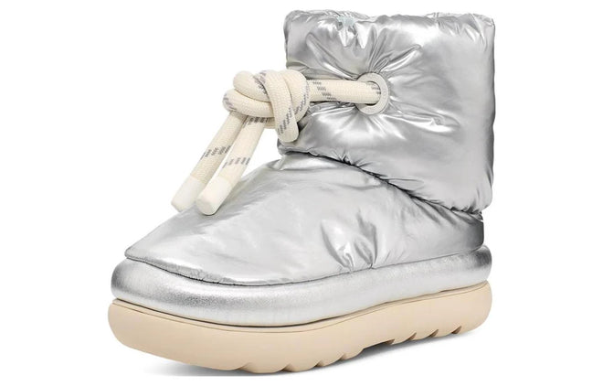 UGG Classic Maxi Short Boot Metallic Silver (Women's)