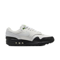 Nike Air Max 1 White Black Chlorophyll FZ5160-121 - Zijaanzicht | Snrkickz