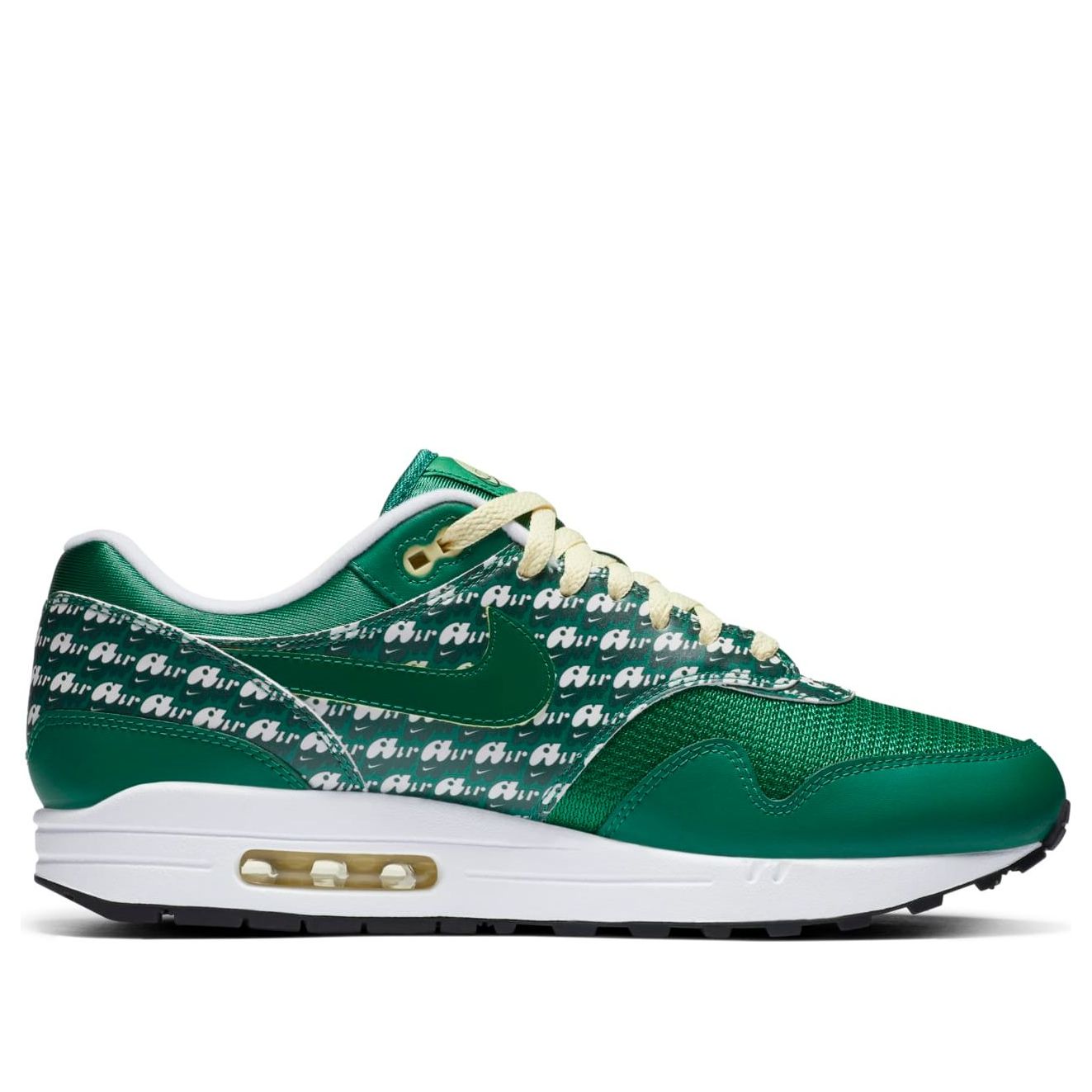 Nike Air Max 1 Limeade (2020) CJ0609-300 - Zijaanzicht | Snrkickz