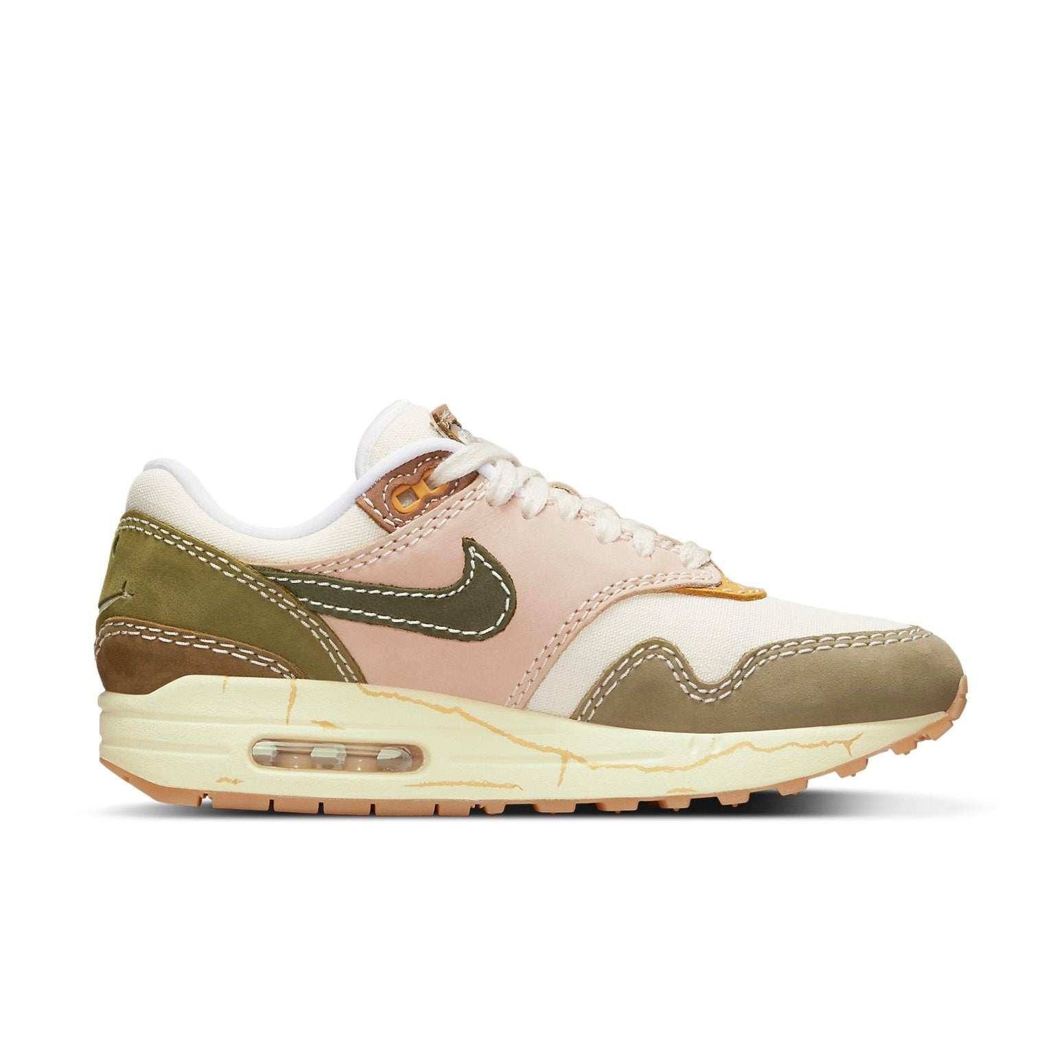 Nike Air Max 1 Premium Wabi-Sabi (Women's) DQ8656-133 - Zijaanzicht | Snrkickz