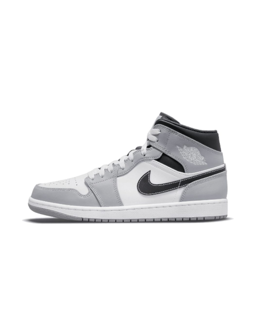 Air Jordan 1 Mid Light Smoke Gray Anthracite