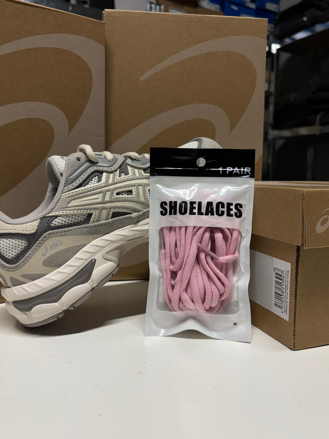 Asics Laces Pink