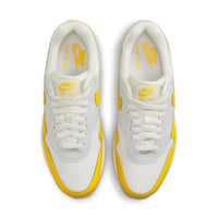 Nike Air Max 1 White Bright Yellow DX2954-001 - Achteraanzicht | Snrkickz
