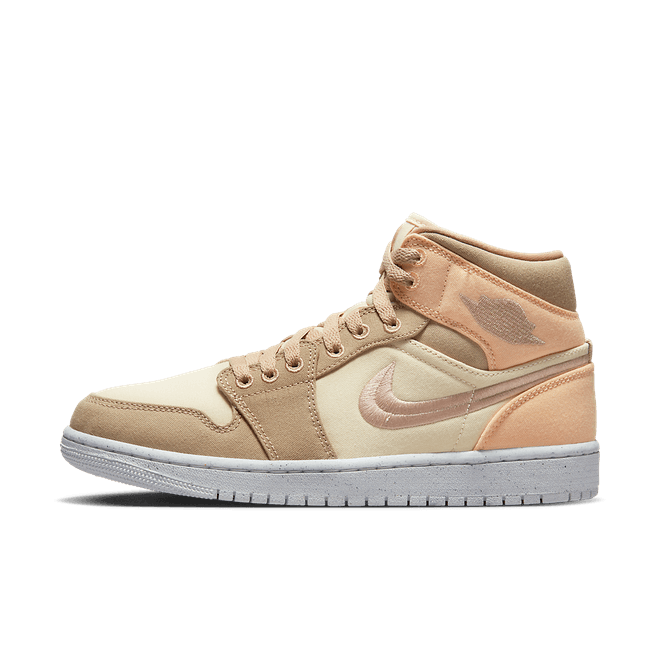 Air Jordan 1 Mid SE WMNS Muslin Canvas