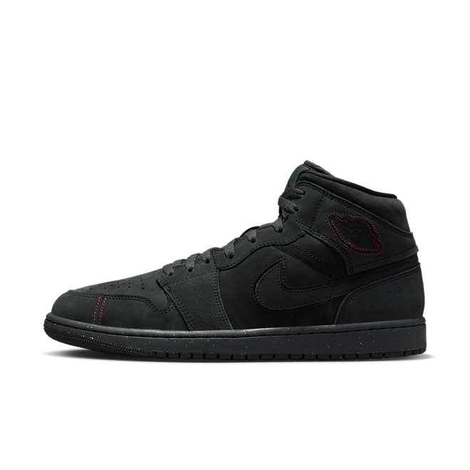 Air Jordan 1 Mid SE Craft Dunkles Rauchrot