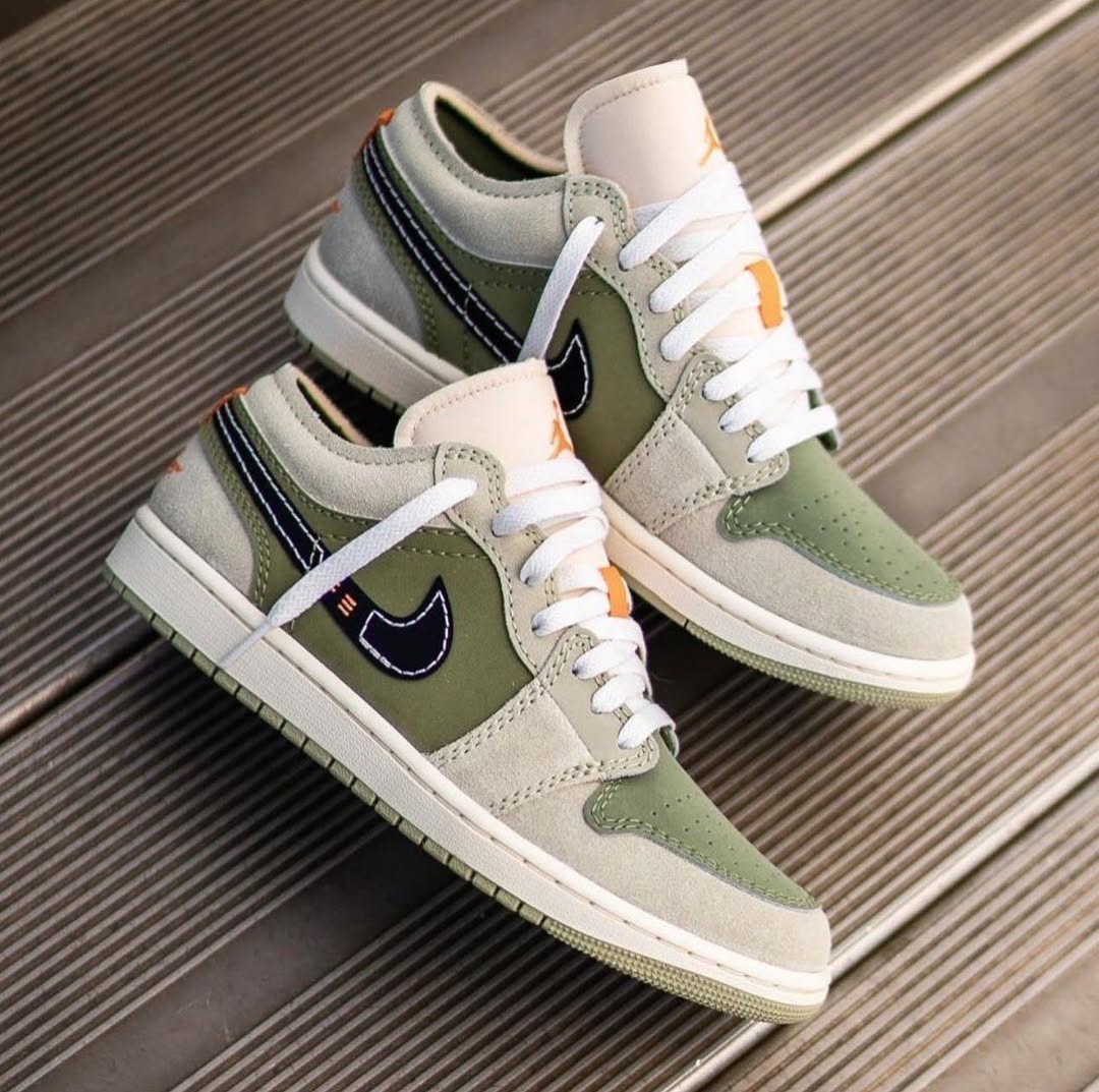 Air Jordan 1 Low SE Craft Light Olive