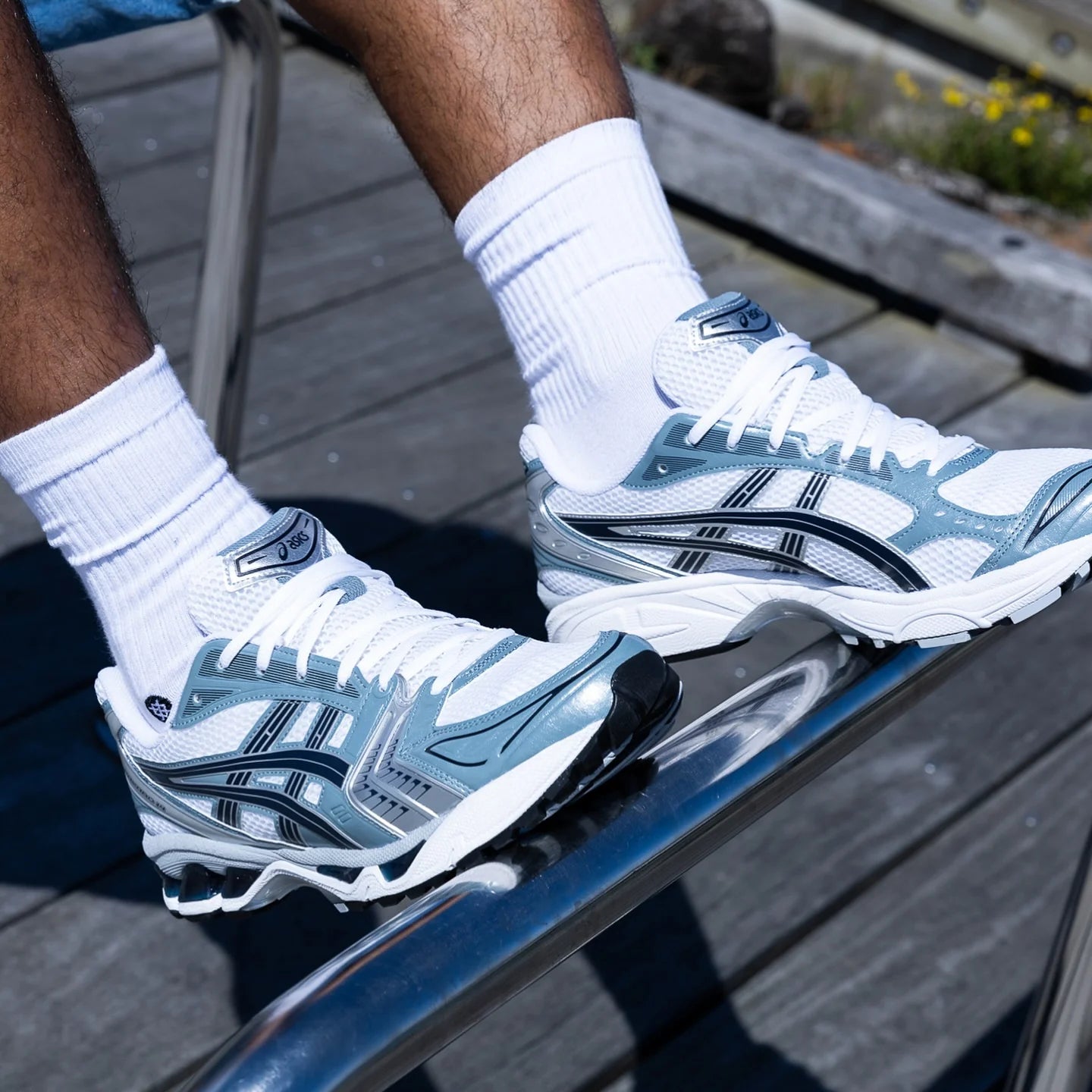 ASICS Gel-kayano 14 White & Fjord Grey