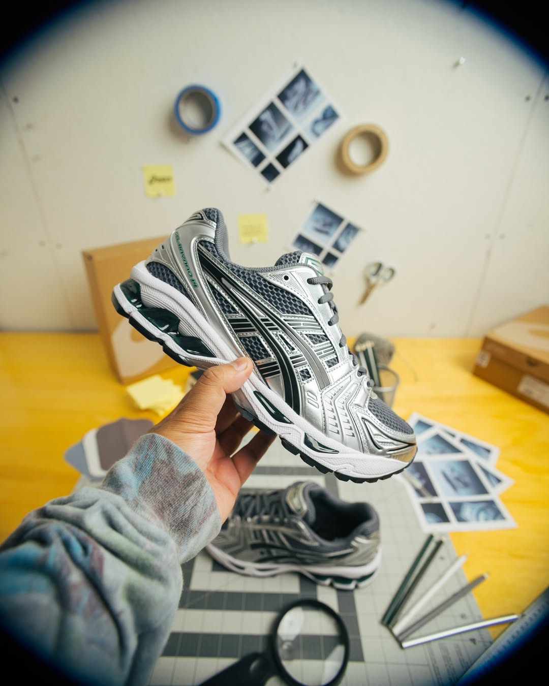 ASICS Gel-Kayano 14 Oyster White Steeple Grey